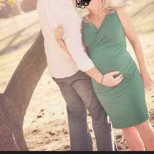 A Pea in the Pod maternity dress